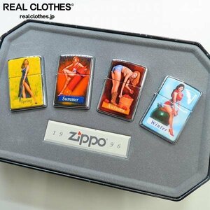 ZIPPO/ジッポー 1996 Collectible of the Year PINUP girls ピンナップガール 4点セット /000