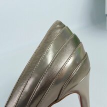 Christian Louboutin/クリスチャンルブタン Wonder Pump 100 スタッズ パンプス 38 /080_画像7