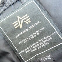 ☆ALPHA INDUSTRIES/アルファインダストリーズ N-3B ミリタリージャケット タイトフィット 20094-201/XL /100_画像3