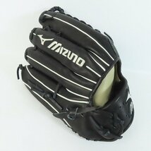 【証明書付き】ミズノ 2010 GAME Model Mizuno Glove With V2 Inscription 硬式 外野手 右投げ用 イチロー サイン入りグローブ /080_画像2