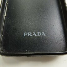 【難有り】PRADA/プラダ 三角ロゴプレート iphoneケース/スマホケース/スマホカバー /LPL_画像6