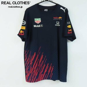 ☆PUMA/プーマ RBR レッドブル レーシング Tシャツ/2021/763112-01/L /LPL