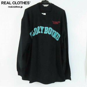 ☆【未使用】COOTIE/クーティー Print Oversized L/S Tee GLORY BOUND プリント 長袖Tシャツ CTE-21S330/M /LPL