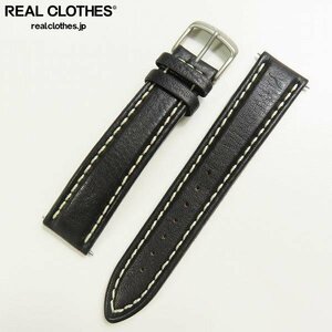 SINN/ジン LEATHER STRAP/レザーストラップ COW/BLACK/20MM MAT BUCKLE/カウレザー 純正ベルト /LPL