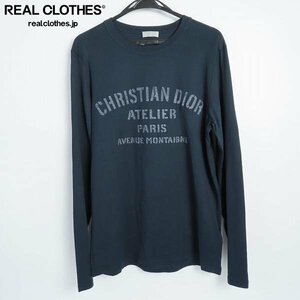 ☆【JPタグ】DIOR/ディオール 20AW ATELIER/アトリエ 長袖Tシャツカットソー 043J611A0589/L /LPL