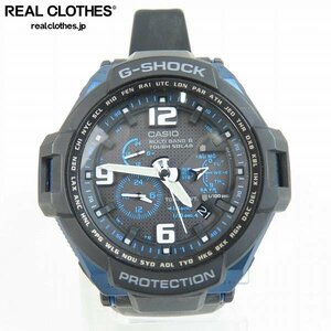 G-SHOCK/Gショック SKY COCKPIT/スカイコックピット タフソーラー 黒青 GW-4000 /000