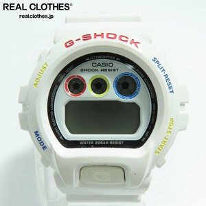 G-SHOCK×メディコムトイ 限定コラボ 30周年記念 BE@RBRICK/ベアブリック ホワイト DW-6900MT-7JR【動作未確認】 /000