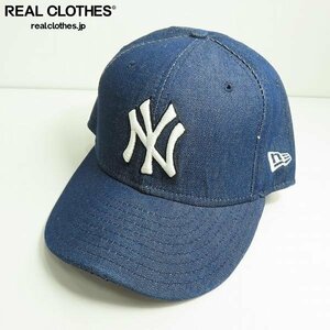 NEW ERA/ニューエラ 59FIFTY MLB 90s ニューヨーク・ヤンキース デニム キャップ 7-3/8 /000