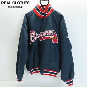 ☆Majestic/マジェスティック Atlanta Braves/アトランタ ブレーブス スタジャン L /080