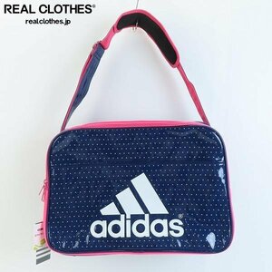 【未使用】adidas/アディダス エナメル ショルダーバッグ 27L A42180 /100