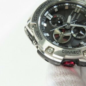 G-SHOCK/Gショック G-STEEL/Gスチール Bluetooth搭載 タフソーラー タフネスクロノグラフ GST-B100-1AJF /000の画像7