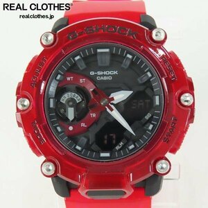 G-SHOCK/Gショック Sound Waveシリーズ スケルトンカラー アナデジ/GA-2200SKL-4JAF /000