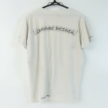 ☆【JPタグ】CHROME HEARTS/クロムハーツ スクロールラベル CHロゴプリントポケット 半袖Tシャツ 2212-304-0599/M /LPL_画像2