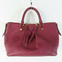 LOUIS VUITTON/ルイヴィトン マザリーヌPM アンプラント レザー ハンドバッグ M43215 /060_画像2