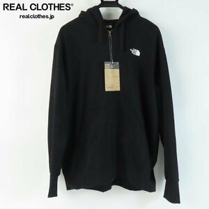 ☆【未使用】THE NORTH FACE/ノースフェイス フルジップパーカー ブラック NT62334X/XL /060