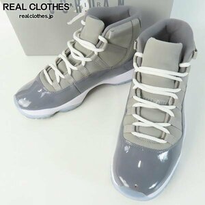 NIKE/ナイキ AIR JORAN 11 RETRO COOL GREY/エアジョーダン11 クールグレー CT8012-005/28.0 /080