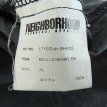 ☆NEIGHBORHOOD/ネイバーフッド BDU / C-SHIRT.SS 半袖 ワークシャツ 171SPNH-SHM02 /XL /LPL_画像4