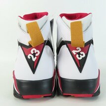 【未使用】 NIKE/ナイキ AIR JORDAN 7 RETRO/エア ジョーダン 7 レトロ カーディナル CU9307-106 29.0 /080_画像2