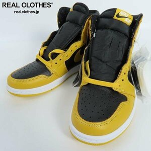 NIKE/ナイキ AIR JORDAN 1 RETRO HIGH OG/エアジョーダン1 レトロ ハイ オリジナル ポレン 555088-701/26 /080