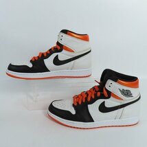 NIKE/ナイキ AIR JORDAN 1 RETRO HIGH OG ELECTRO ORANGE/エレクトロ オレンジ 555088-180/28 /080_画像4