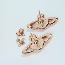 Vivienne Westwood/ヴィヴィアンウエストウッド オーブ ラインストーン ピアス 2点セット /LPL_画像5