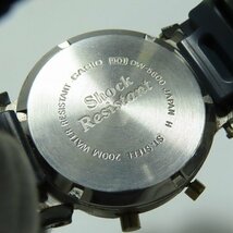 【ジャンク】G-SHOCK/Gショック WINTER PREMIUM マーブルバンド/DW-5600D-1 /000_画像4