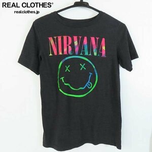 ☆NIRVANA/ニルヴァーナ 2018年 スマイリー/スマイルTシャツ バンドTシャツ/バンT/XS /LPL