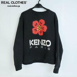 ☆KENZO/ケンゾー BOKE FLOWER/ボケフラワークルーネックスウェット FD55SW4454ME/XL /060