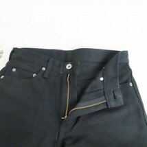 【未使用】IRON HEART/アイアンハート 21oz 黒鎧 ブーツカット デニムパンツ 9461Z/W28L34 /060_画像9