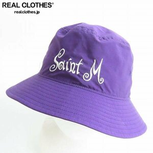 SAINT MICHAEL/セントマイケル BUCKET HAT/SAINT M/PURPL バケットハット SM-S23-0000-075 /LPL