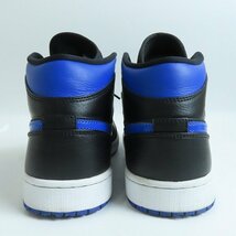 NIKE/ナイキ AIR JORDAN 1 MID HYPER ROYAL エアジョーダン1 554724-068/27 /080_画像2