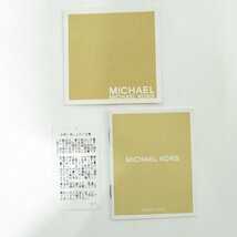 MICHAEL KORS/マイケルコース チェーントートバッグ ネイビー /060_画像9