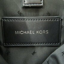 MICHAEL KORS/マイケルコース クーパー シグネチャー ロゴ レザーリュック/バックパック /100_画像6