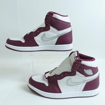 NIKE/ナイキ AIR JORDAN 1 RETRO HIGH OG BORDEAUX エアジョーダン1 555088-611 /28.5 /080_画像4