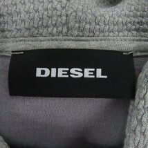 ☆DIESEL/ディーゼル ワッフル パーカー グレー/XS /060_画像3