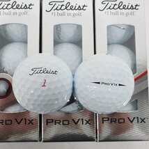 【未使用】Titleist/タイトリスト PRO V1x ゴルフボール ホワイト 1ダース /000_画像2