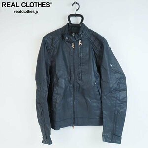 ☆【未使用】G-STAR RAW/ジースターロウ Biker Denim Jacket ライダースジャケット D16189-C058-082/M /080