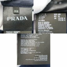 ☆PRADA/プラダ ウール/モヘア テーラードジャケット/スラックス スーツ セットアップ/46R /080_画像4