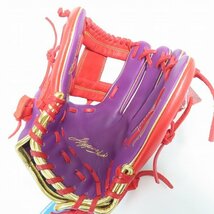 【未使用】RAWLINGS/ローリングス ハイパーテックカラーシンク 軟式 内野手用 グローブ GR3HTCN62 /080_画像3