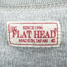 ☆THE FLAT HEAD/フラットヘッド プリントデザイン 長袖カットソー 40 /LPL_画像3