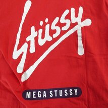 ☆STUSSY/ステューシー 90s 紺タグ オールドステューシー プリント Tシャツ M /LPL_画像8