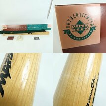 【証明書付き】UPPER DECK/アッパーデック MIZUNO PRO/ミズノ プロ 松井 秀喜 選手 直筆サイン入り 硬式 バット 同梱×/D4X_画像9