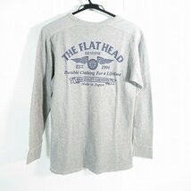 ☆THE FLAT HEAD/フラットヘッド プリントデザイン 長袖カットソー 40 /LPL_画像2