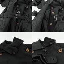 ☆COMME des GARCONS HOMME PLUS/コムデギャルソンオムプリュス 23SS ポリエステル縮絨 ウェストベルトコート PK-C005/AD2022/M /100_画像7