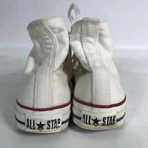 CONVERSE/コンバース ALL STAR HI オールスターハイ WHITE/ホワイト M7650/24.5 /080_画像2