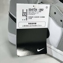 【未使用】NIKE/ナイキ AIR JORDAN 1 MID /エア ジョーダン 1 ミッド 554724-092/27.5 /080_画像7