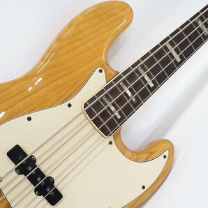 ★Fender USA/フェンダー 70s Jazz Bass Natural/ジャズベース 4弦エレキベース ギグケース付 同梱×/170の画像5