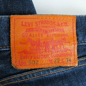 Levi's/リーバイス 502 CLASSIC LEVI'S /オレンジステッチ OL502-0009/29×34 /060の画像8