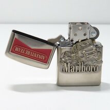 ZIPPO/ジッポー Marlboro/マルボロ ADVENTURE TEAM アドベンチャーチーム メタル貼り 1996年製 /LPL_画像7