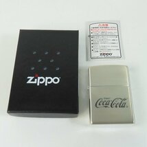 ZIPPO/ジッポー コカ・コーラー シルバー 2007年製 /LPL_画像7